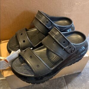 CROCS Kids Black Sandals
